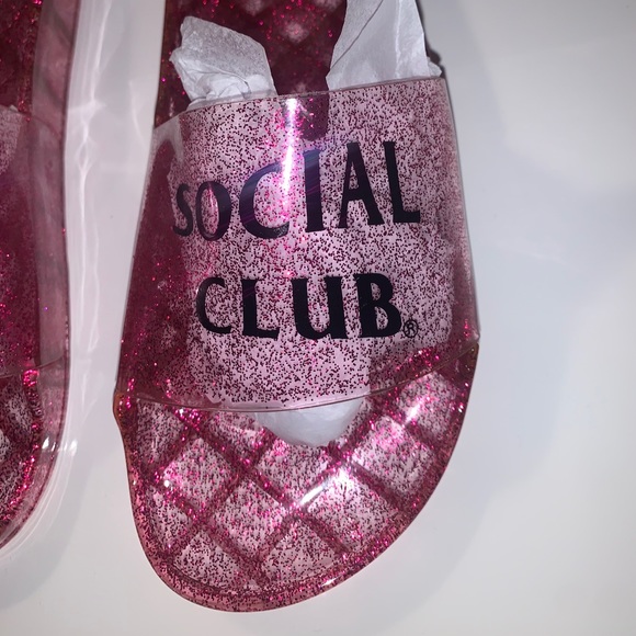 🎉HOST PICK! Anti Social Social Club Glitter Slide PRICE is FiRM - Picture 6 of 12